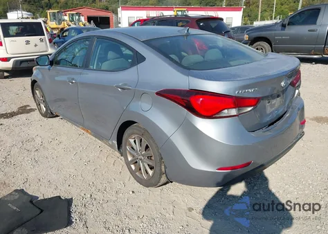 2015 Hyundai Elantra Se из США, поврежденный, VIN 5NPDH4AE8FH615287